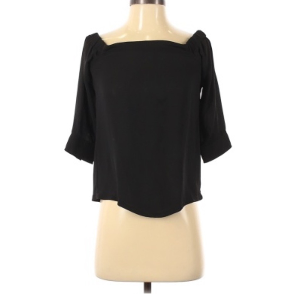 NWT Banana Republic Factory Store Size XXS (Petite) Short Sleeve Blouse